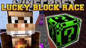 Minecraft: DONKEY KONG'S CRAZY LUCKY BLOCK RACE
