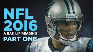 NFL 2016 Part One A Bad Lip Reading of the NFL