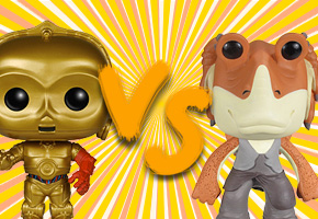C3PO vs Jar Jar Binks